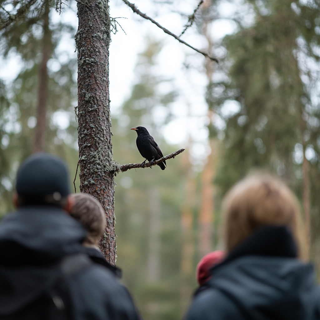 Lintubongaukset ja muut luontoaktiviteetit tarjoaa Villa Aava